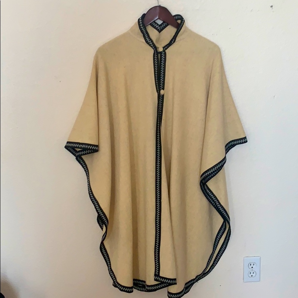 Wool Poncho/Cape